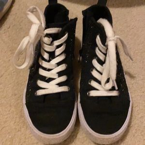 Girls high top tennis